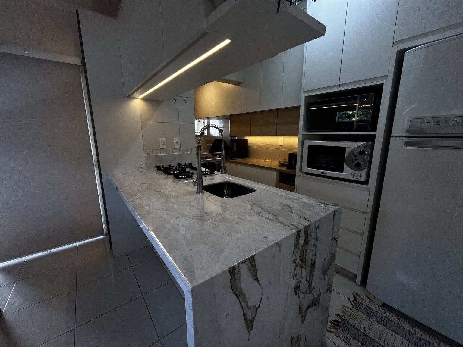 Cozinha contemporânea produzida pela LAP